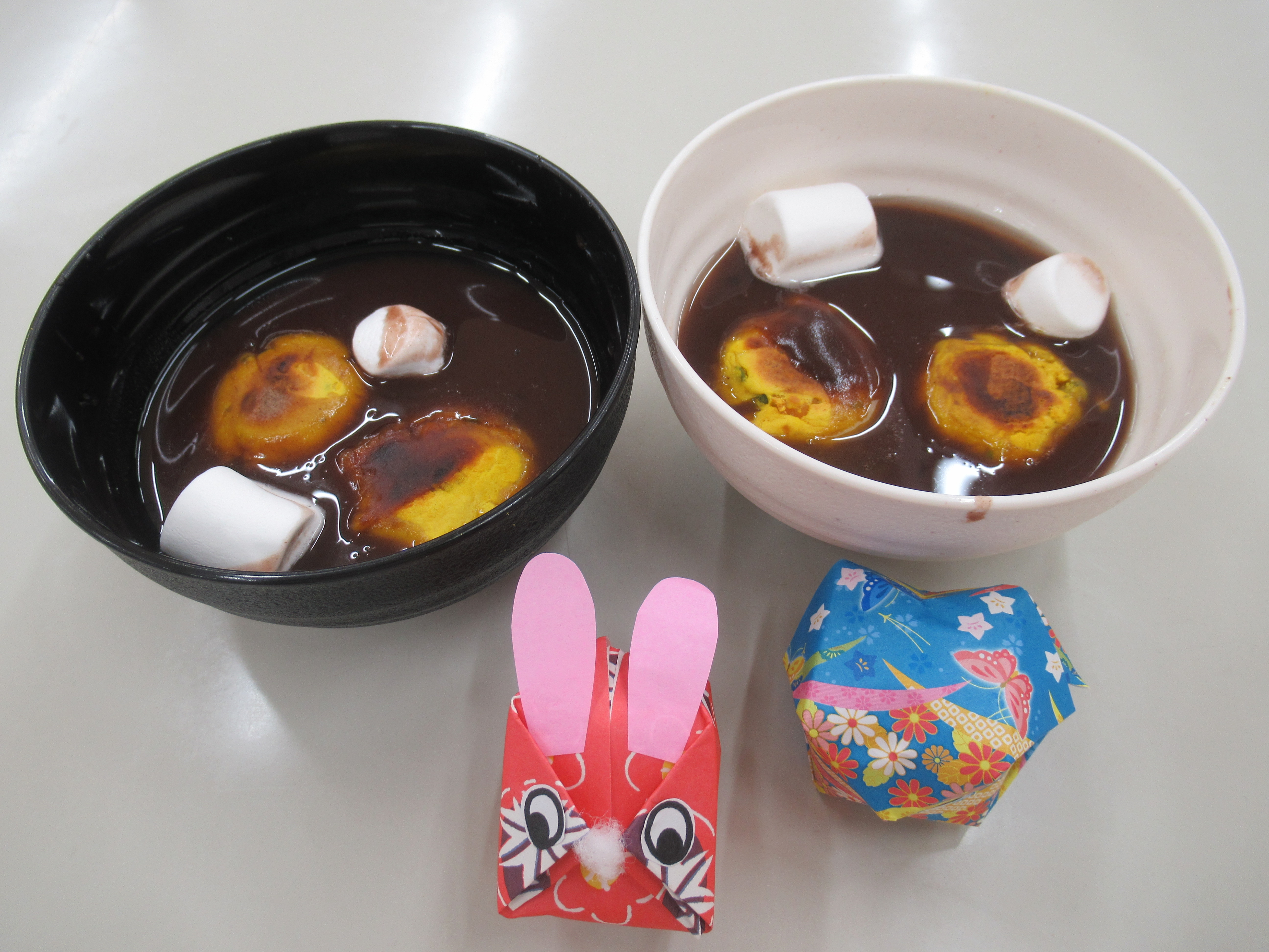 「おしるこ作り♪」の画像